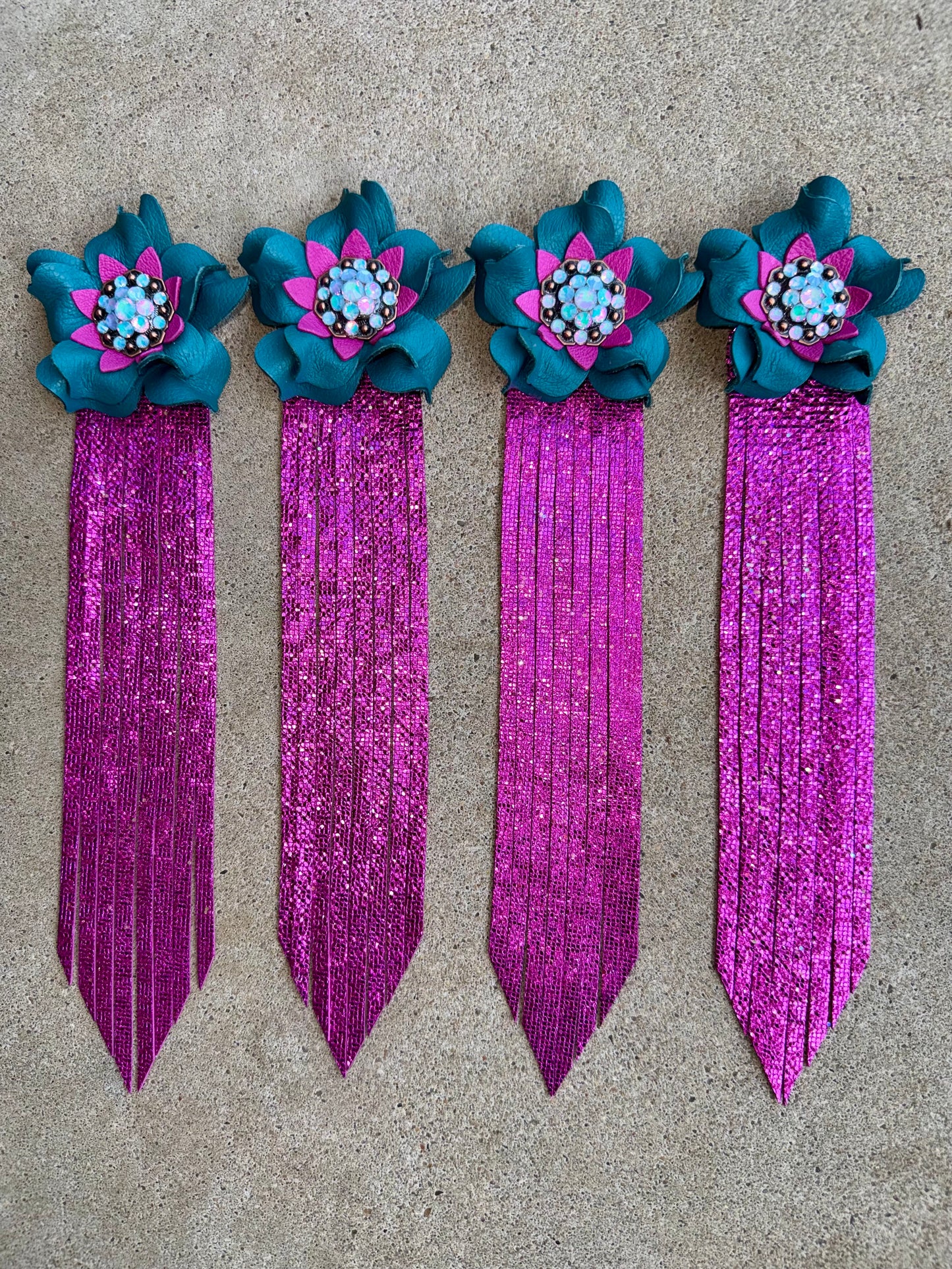 Fringe Flower Conchos