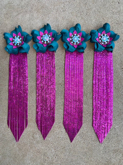 Fringe Flower Conchos