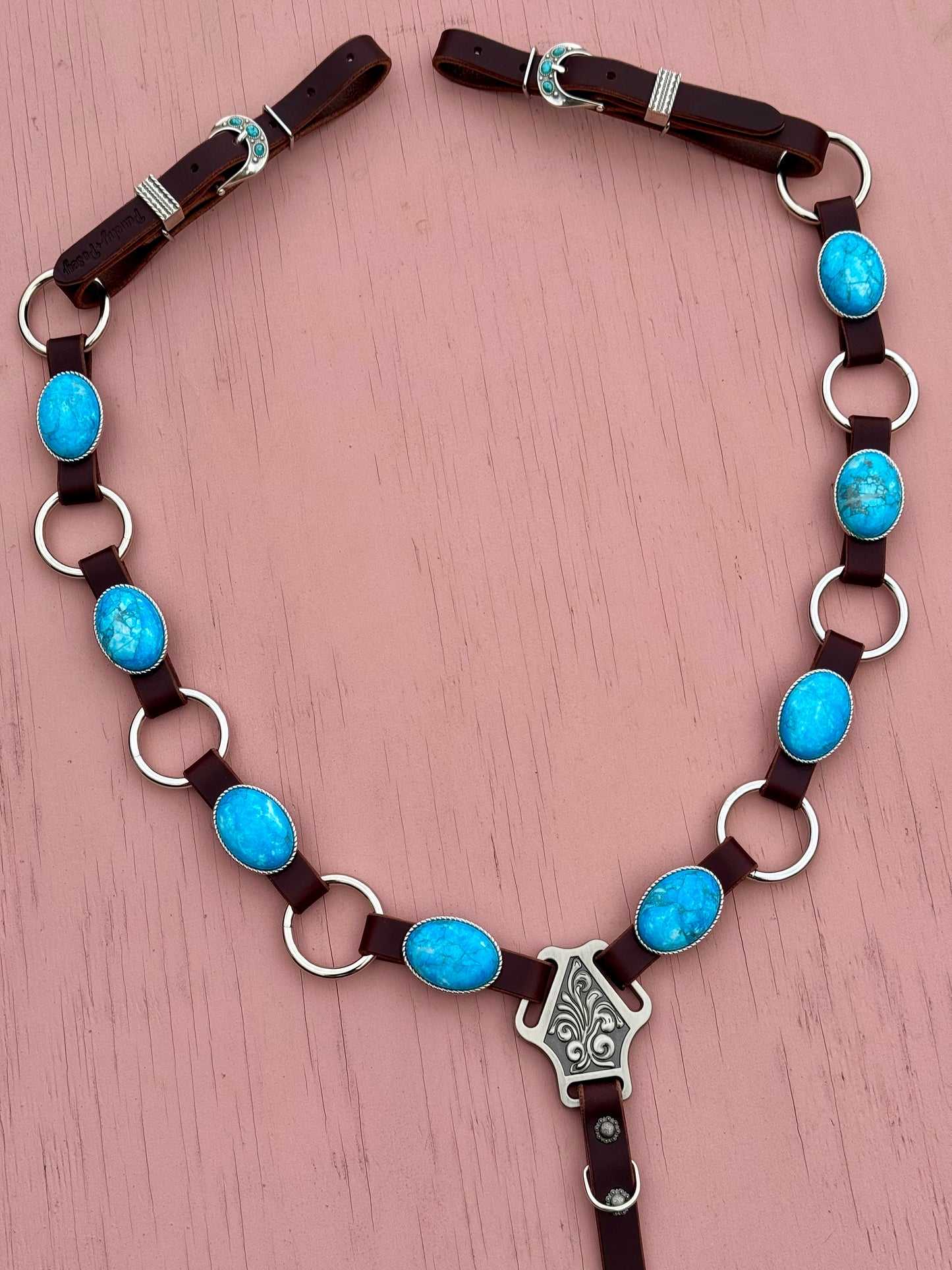 Turquoise Stone Breast Collar