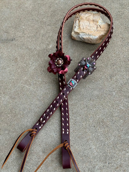 Rose Gold Bling Headstall