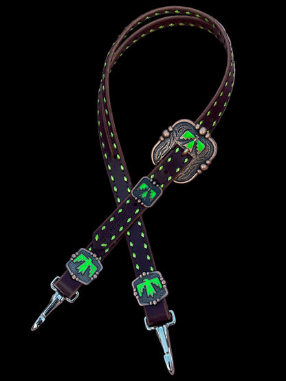 Lime Thunderbird Headstall
