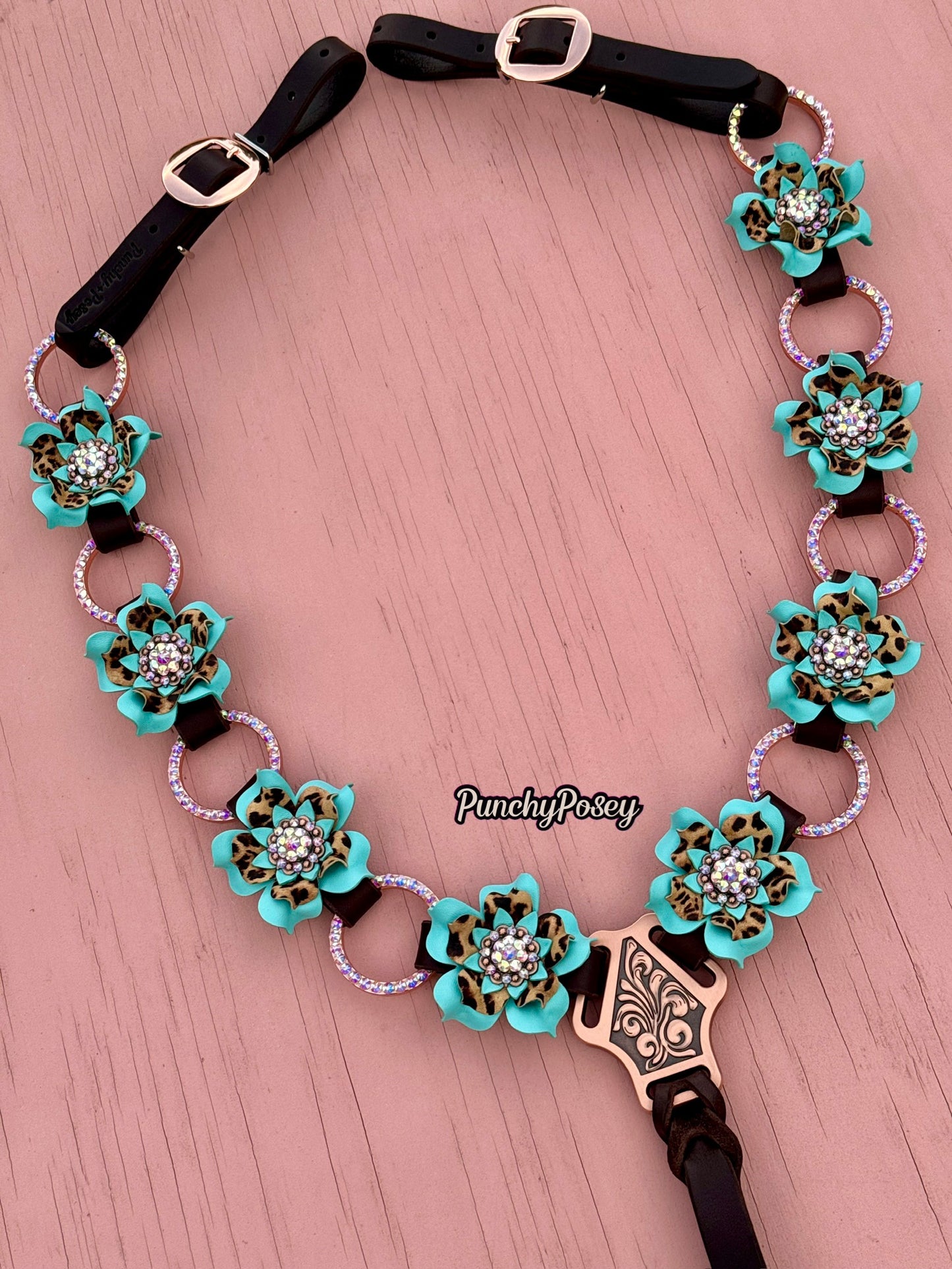 Tiffany Cheetah Breast Collar