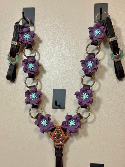 Dusty Lilac Ring Breast Collar