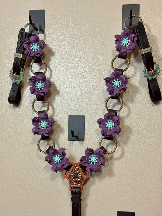 Dusty Lilac Ring Breast Collar