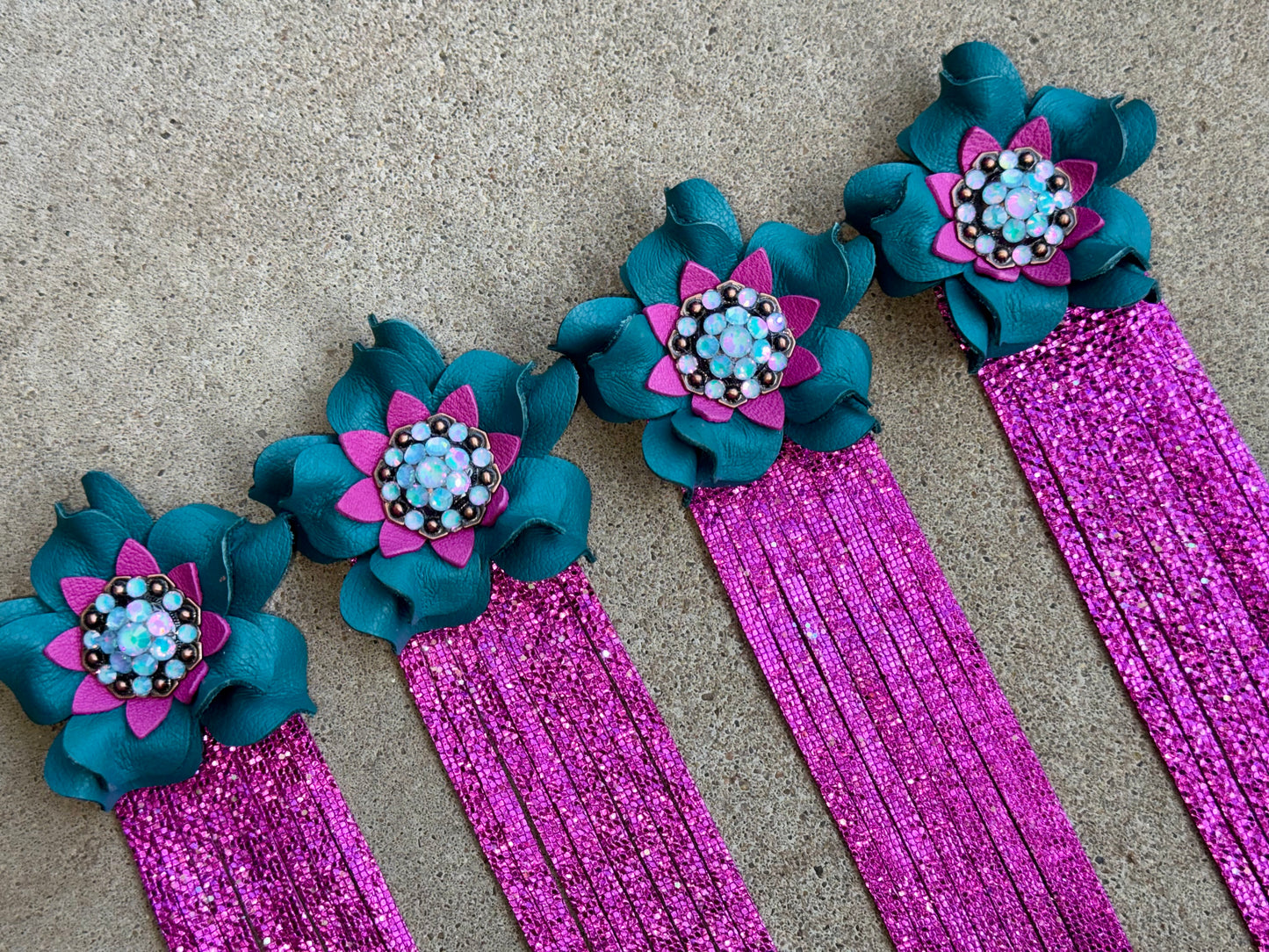 Fringe Flower Conchos
