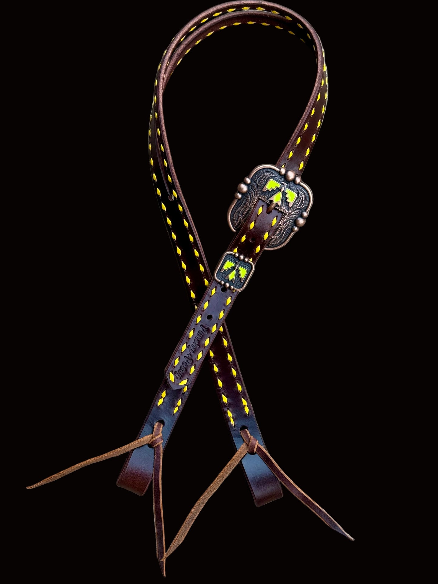 Yellow Thunderbird Headstall