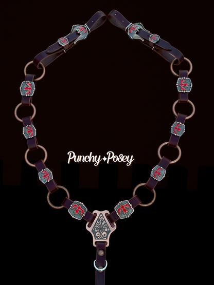 Red Thunderbird Ring Breast Collar