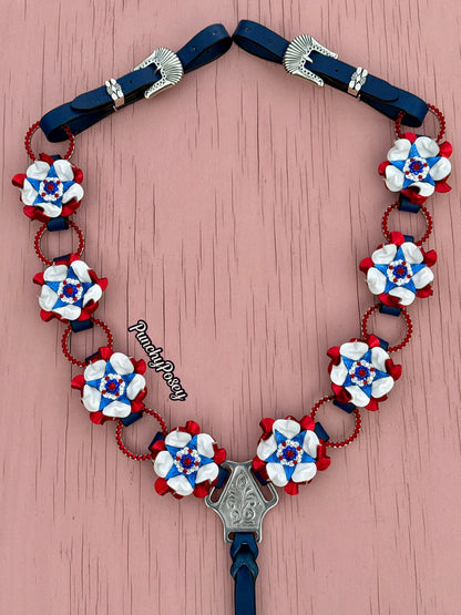 Patriotic Ring Breast Collar