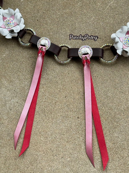 Pink Tassel Breast Collar