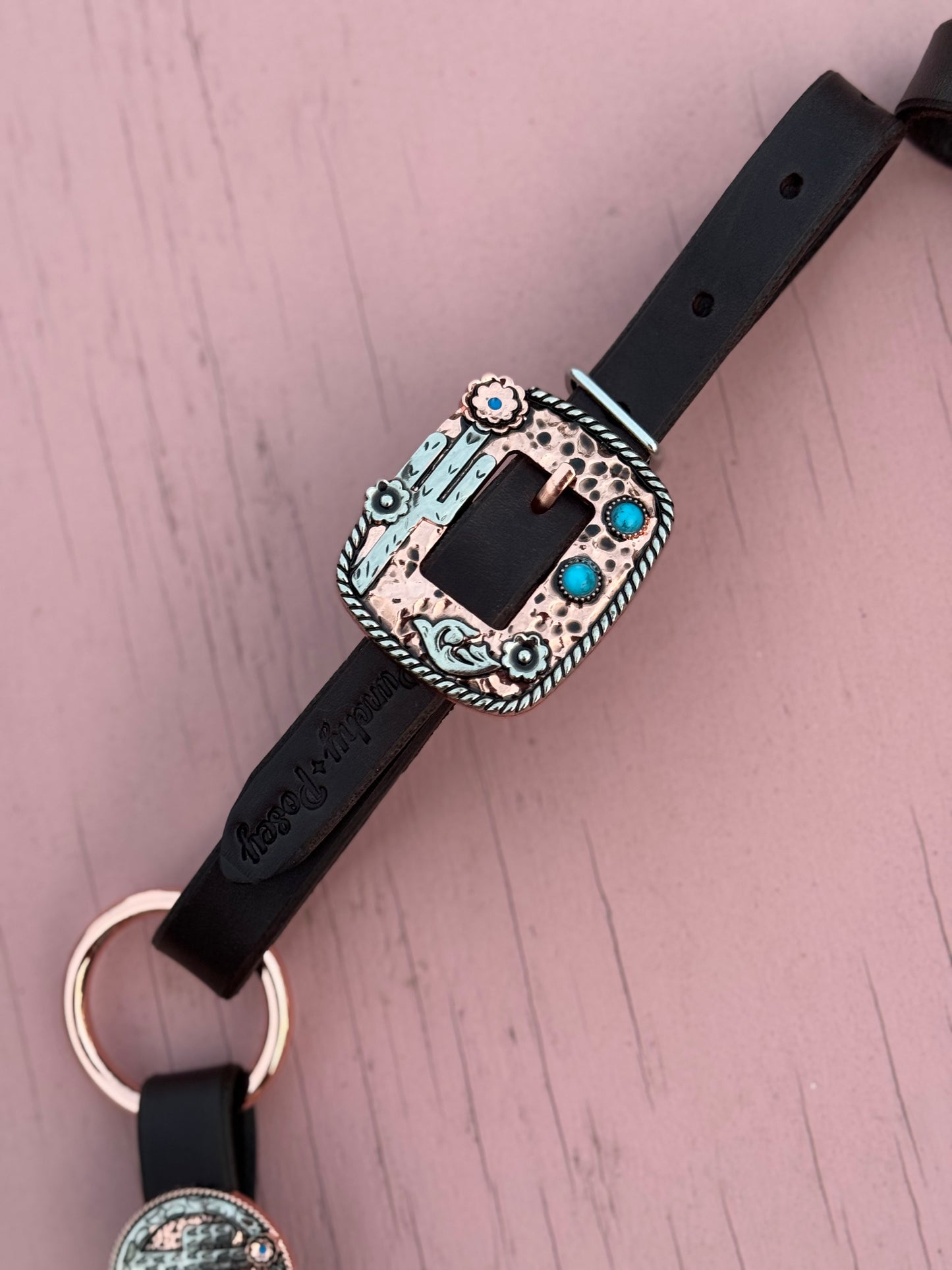 Cactus Concho Ring Breast Collar