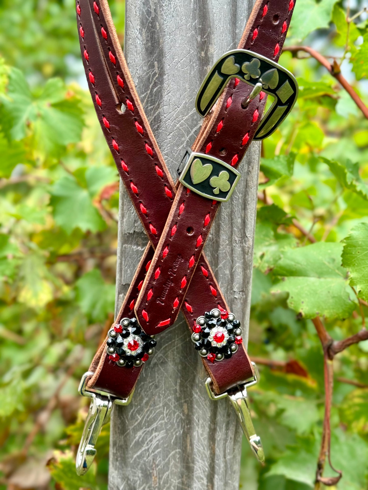 Chocolate Gambler Headstall