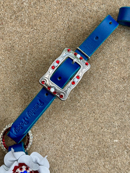 Patriotic Posey Breast Collar
