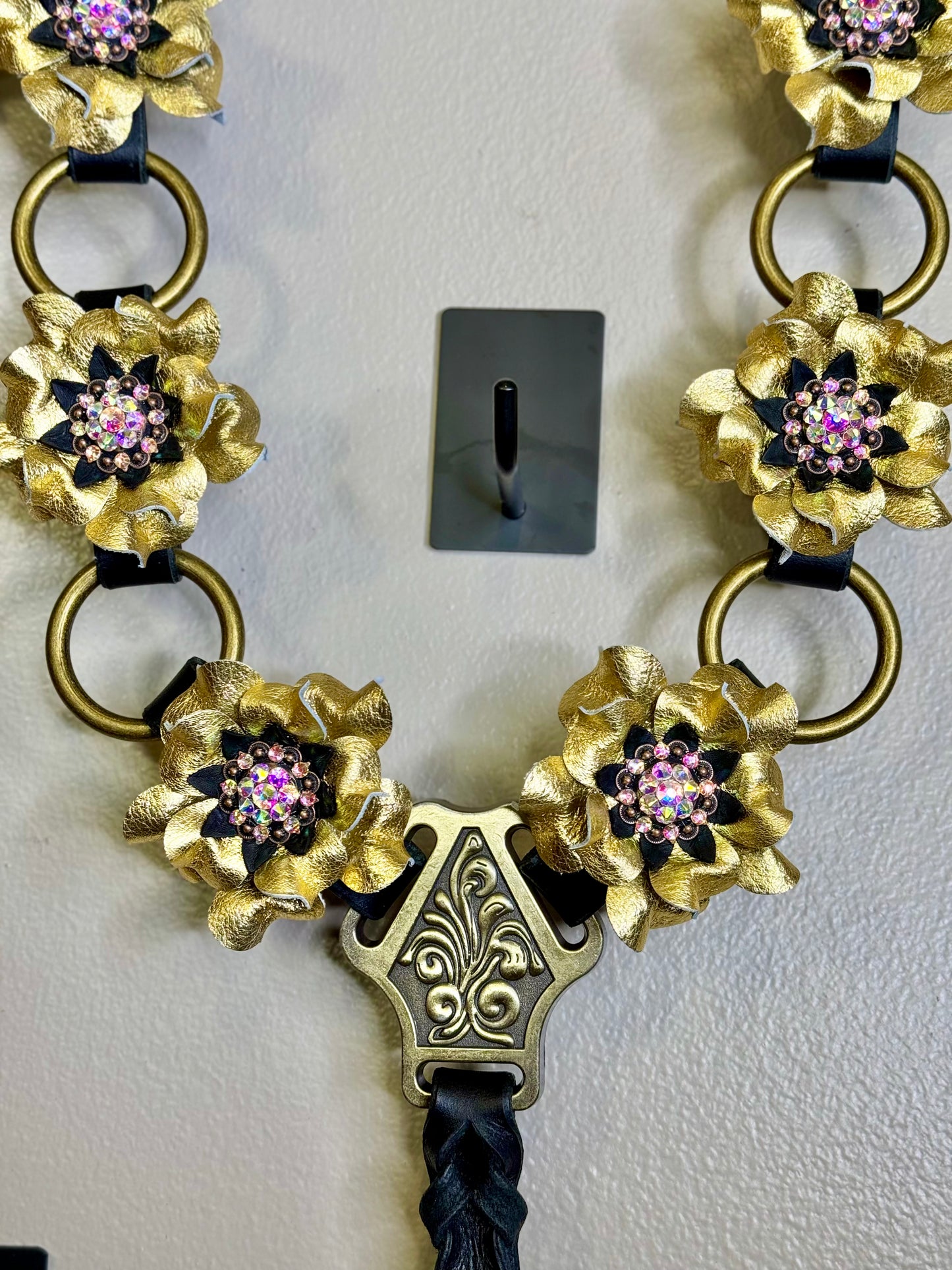 Gold Ring Breast Collar