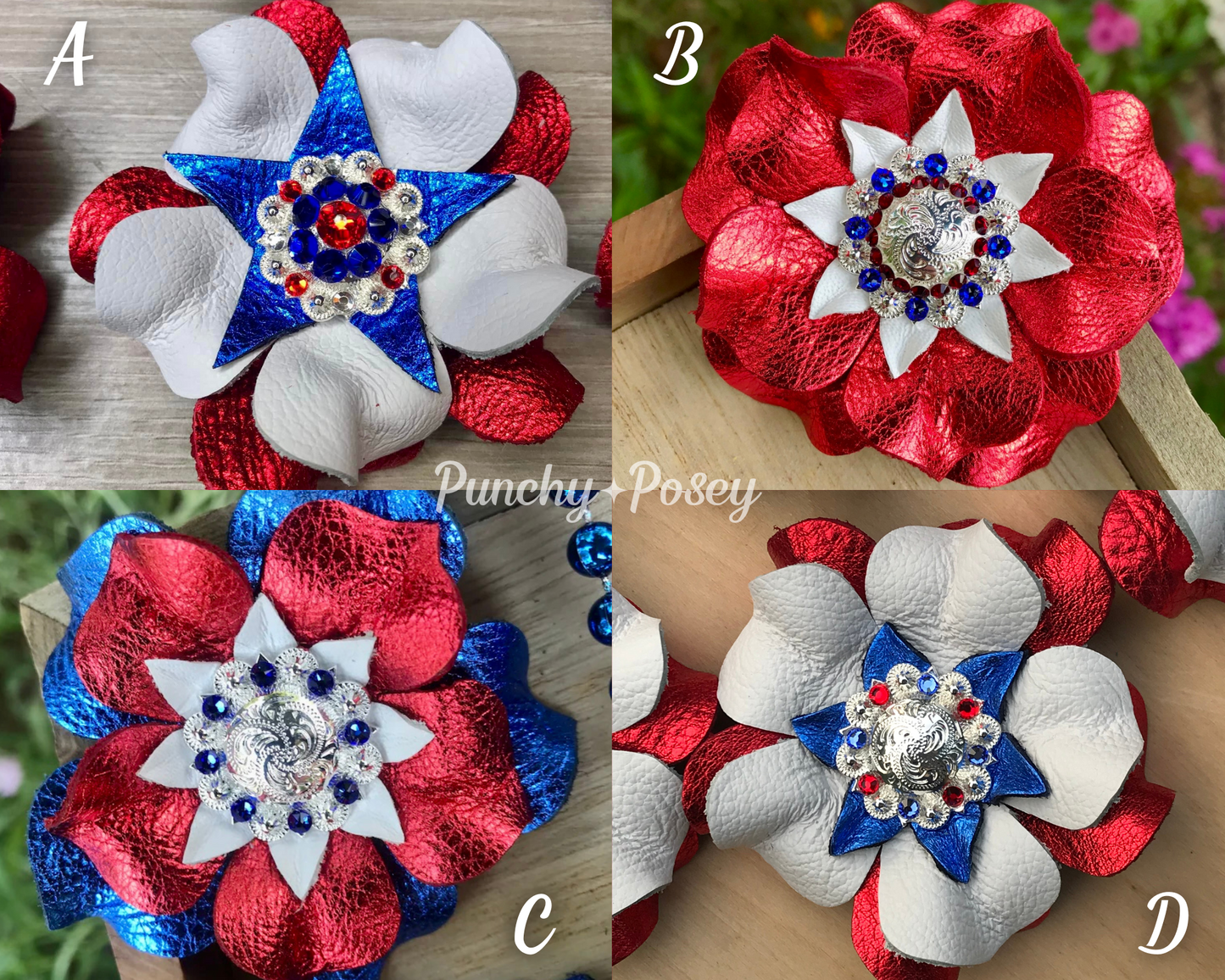 🇺🇸 Patriotic Punchy Posies 🇺🇸