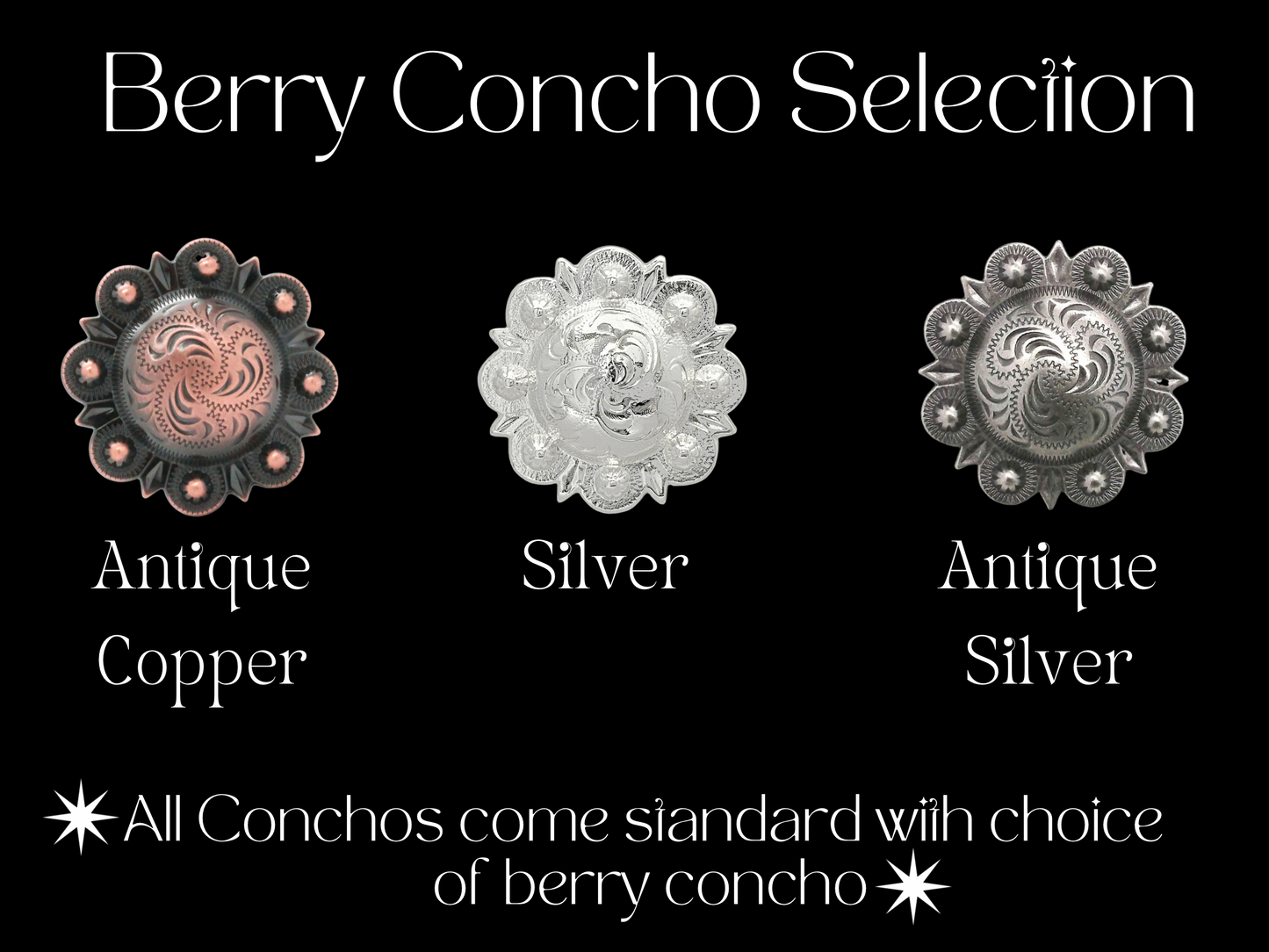 1.5” AB Bling Conchoe