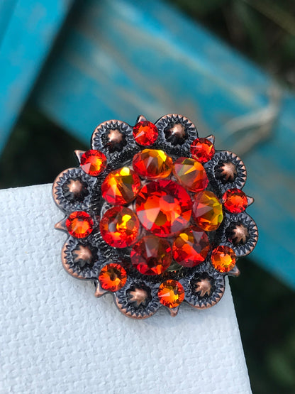 Flame Bling Berry Concho