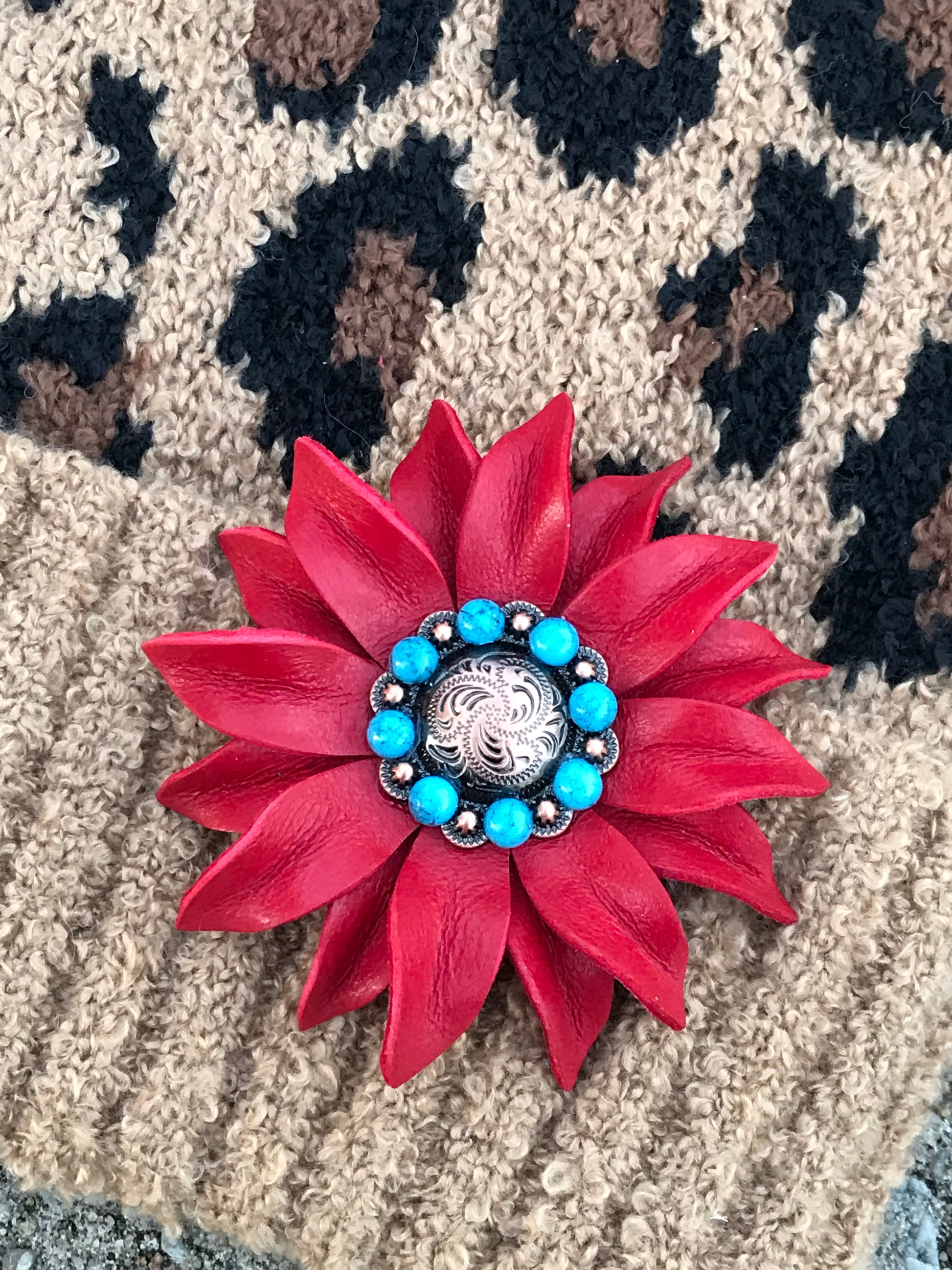 Leopard Print CC Beanie with Punchy Posey – ThePunchyPosey