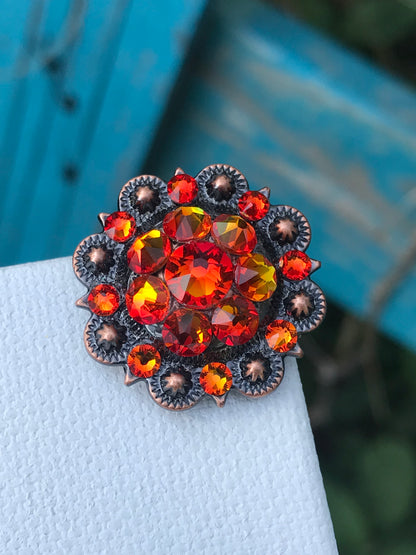 Flame Bling Berry Concho